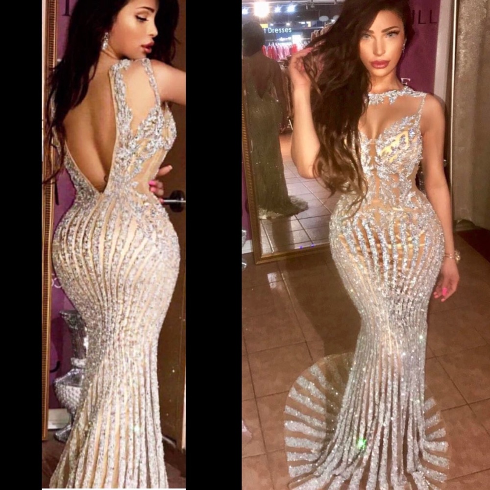 Custom Coutore prom gown worn only once